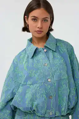 Wehkamp Studio AMAYA bomberjack blauw aanbieding