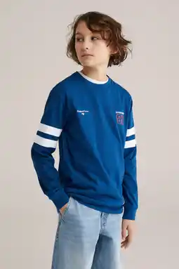 Wehkamp WE Fashion longsleeve blauw aanbieding