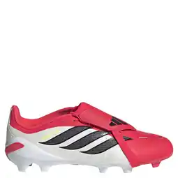 Wehkamp adidas Performance Predator Leaque FT junior voetbalschoenen rood/zwart aanbieding