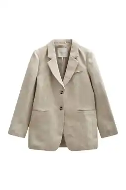 Wehkamp FREEQUENT regular blazer zand aanbieding