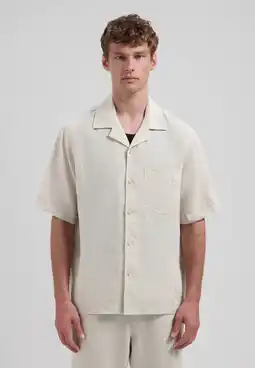 Wehkamp Dstrezzed loose casual overhemd met linnen ecru aanbieding
