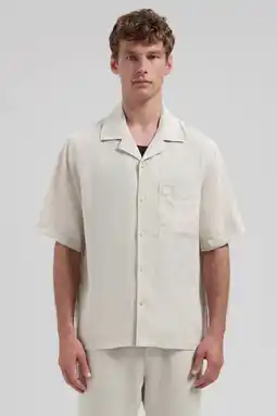 Wehkamp Dstrezzed loose casual overhemd met linnen ecru aanbieding