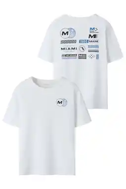 Wehkamp NAME IT KIDS T-shirt met backprint wit aanbieding