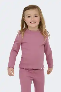 Wehkamp KIDS ONLY MINI longsleeve roze aanbieding