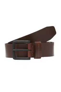 Wehkamp JACK & JONES leren riem JACROMA bruin aanbieding