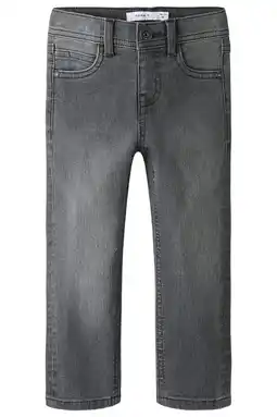 Wehkamp NAME IT MINI slim fit jeans grey denim aanbieding