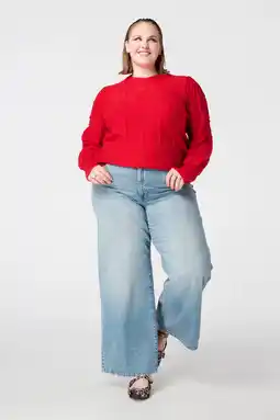 Wehkamp MS Mode pullover rood aanbieding
