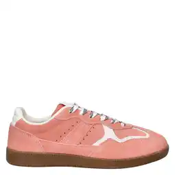 Wehkamp Nelson suède sneakers koraalrood aanbieding