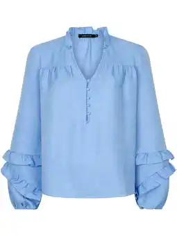 Wehkamp Ydence blousetop blauw aanbieding