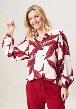 Wehkamp Miss Etam blouse rood aanbieding