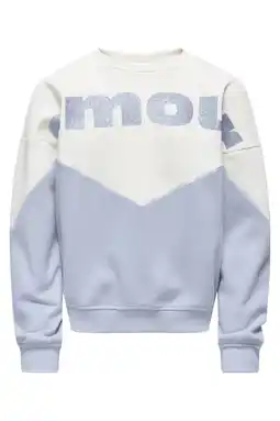 Wehkamp KIDS ONLY GIRL sweater lichtblauw aanbieding