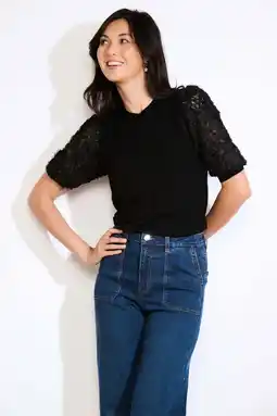 Wehkamp LOLALIZA top zwart aanbieding