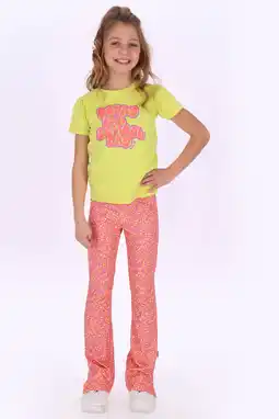 Wehkamp B.Nosy flared legging roze aanbieding