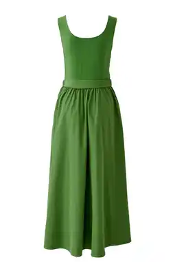 Wehkamp Miss Lagotte midi jurk groen aanbieding