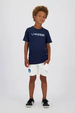 Wehkamp Messi T-shirt donkerblauw aanbieding