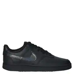 Wehkamp Nike Court Vision Low imitatieleren sneakers zwart aanbieding