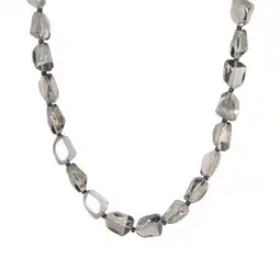 Wehkamp Label Kiki gold plated ketting Grey aanbieding