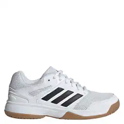 Wehkamp adidas Performance Speedcourt zaalsportschoenen wit/zwart aanbieding
