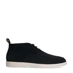 Wehkamp Manfield suède veterboots zwart aanbieding