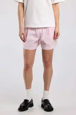 Wehkamp America Today regularwaist casual short lichtroze aanbieding