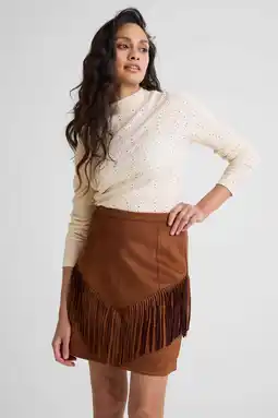Wehkamp Ruby top met broderie off-white aanbieding