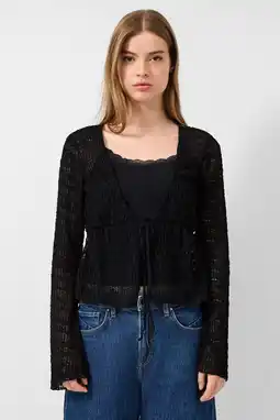 Wehkamp QS bolero zwart aanbieding