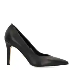 Wehkamp Manfield leren pumps zwart aanbieding
