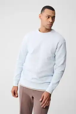 Wehkamp Shoeby sweater met textuur blauw aanbieding