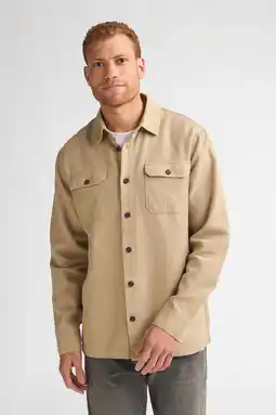 Wehkamp Petrol Industries regular casual overhemd camel aanbieding