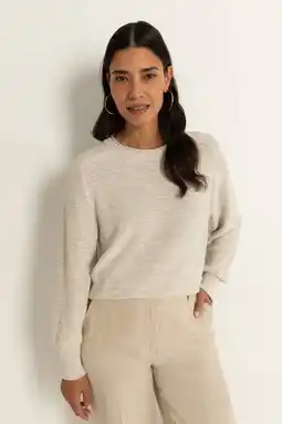 Wehkamp Claudia Sträter pullover beige aanbieding