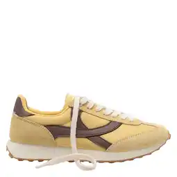 Wehkamp Boax Homerun leren sneakers lichtgeel aanbieding
