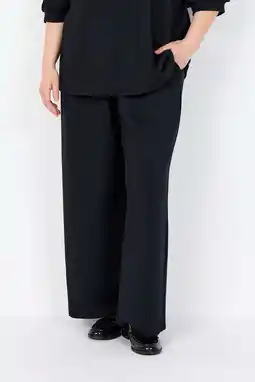 Wehkamp Wasabiconcept highwaist broek zwart aanbieding