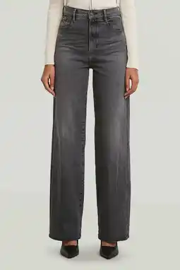 Wehkamp G-STAR highwaist loose fit jeans grey denim aanbieding