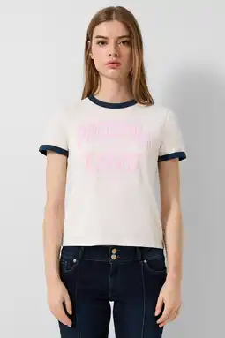 Wehkamp QS T-shirt ecru aanbieding