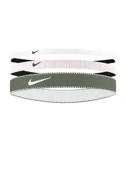 Wehkamp Nike haarbandjes Flex Classic Mixed - lichtroze/wit (set van 3) aanbieding