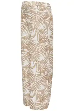 Wehkamp ONLY MATERNITY wide leg zwangerschaps casual broek bruin aanbieding