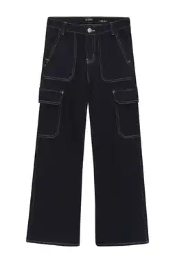 Wehkamp Indian Blue Jeans loose fit jeans dark blue denim aanbieding