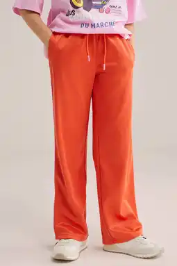 Wehkamp WE Fashion loose casual broek oranje aanbieding