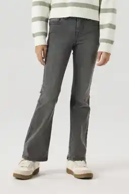 Wehkamp NAME IT KIDS bootcut jeans grey denim aanbieding