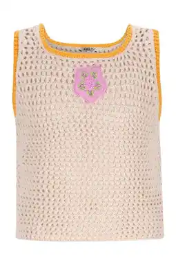 Wehkamp Like Flo top ecru crochet aanbieding