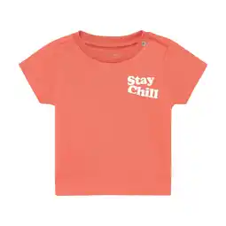 Wehkamp Noppies baby T-shirt met backprint rood aanbieding