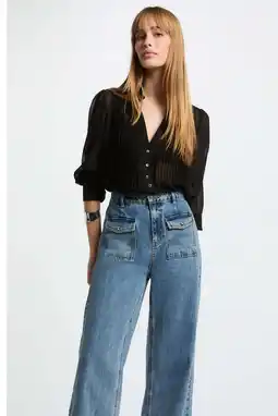 Wehkamp Morgan blouse zwart aanbieding