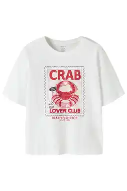 Wehkamp NAME IT KIDS T-shirt wit aanbieding
