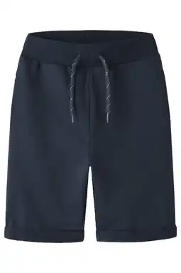 Wehkamp NAME IT MINI sweatshort donkerblauw aanbieding