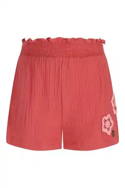 Wehkamp Like Flo regular casual short koraalrood aanbieding