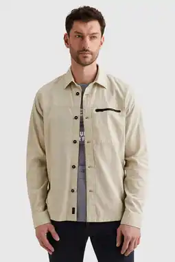 Wehkamp PME Legend overshirt ecru aanbieding
