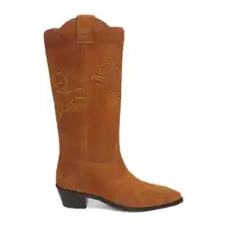 Wehkamp Fabienne Chapot Debby suède cowboylaarzen cognac aanbieding