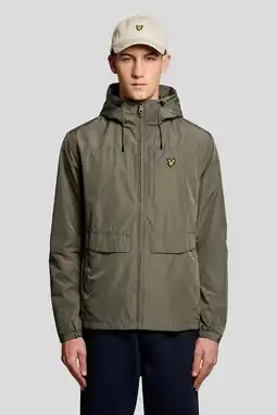 Wehkamp Lyle & Scott zomerjas lichtbruin aanbieding
