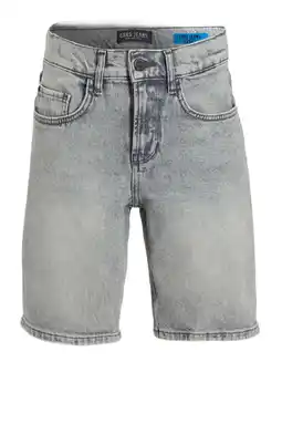 Wehkamp Cars denim regular short grey denim aanbieding