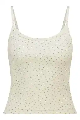 Wehkamp America Today pyjamatop - ecru aanbieding